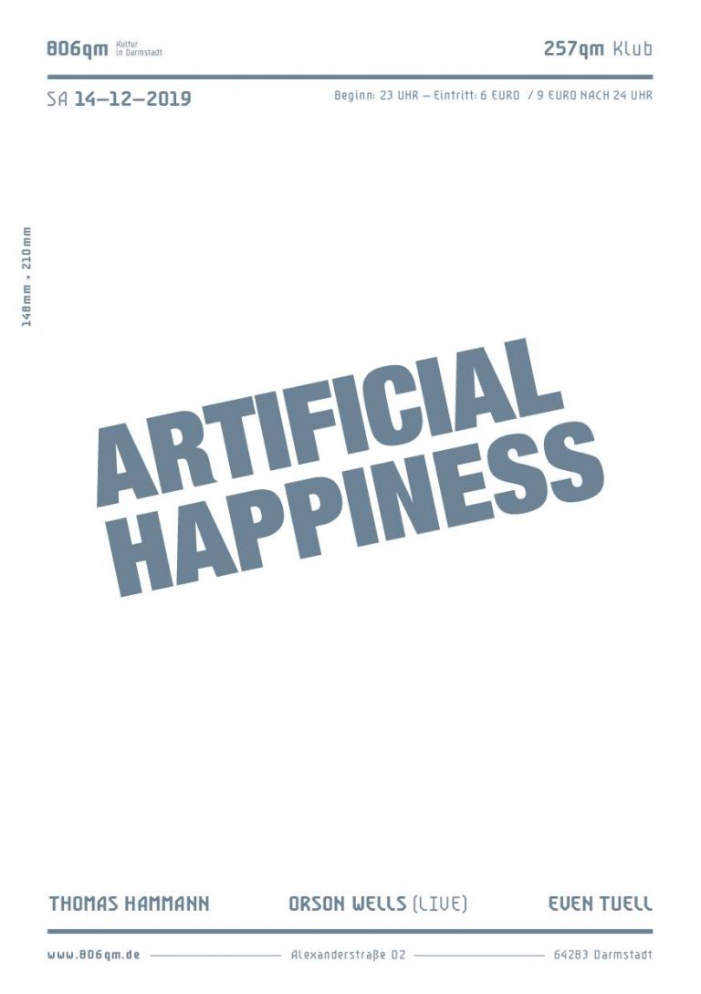 Artificial Happiness » 806qm